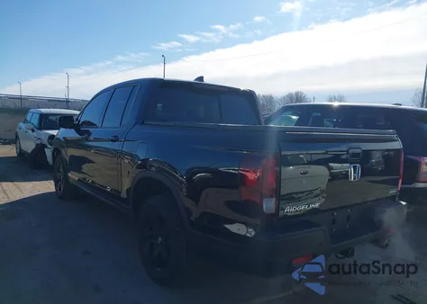 2023 Honda Ridgeline Black Edition z USA, uszkodzony, nr VIN 5FPYK3F84PB052584